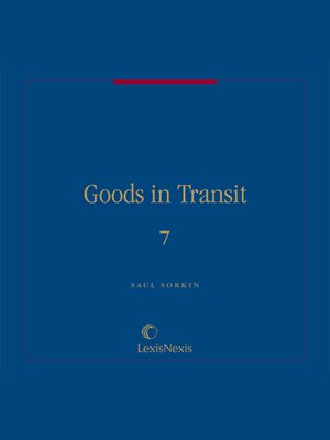cover image of Goods in Transit